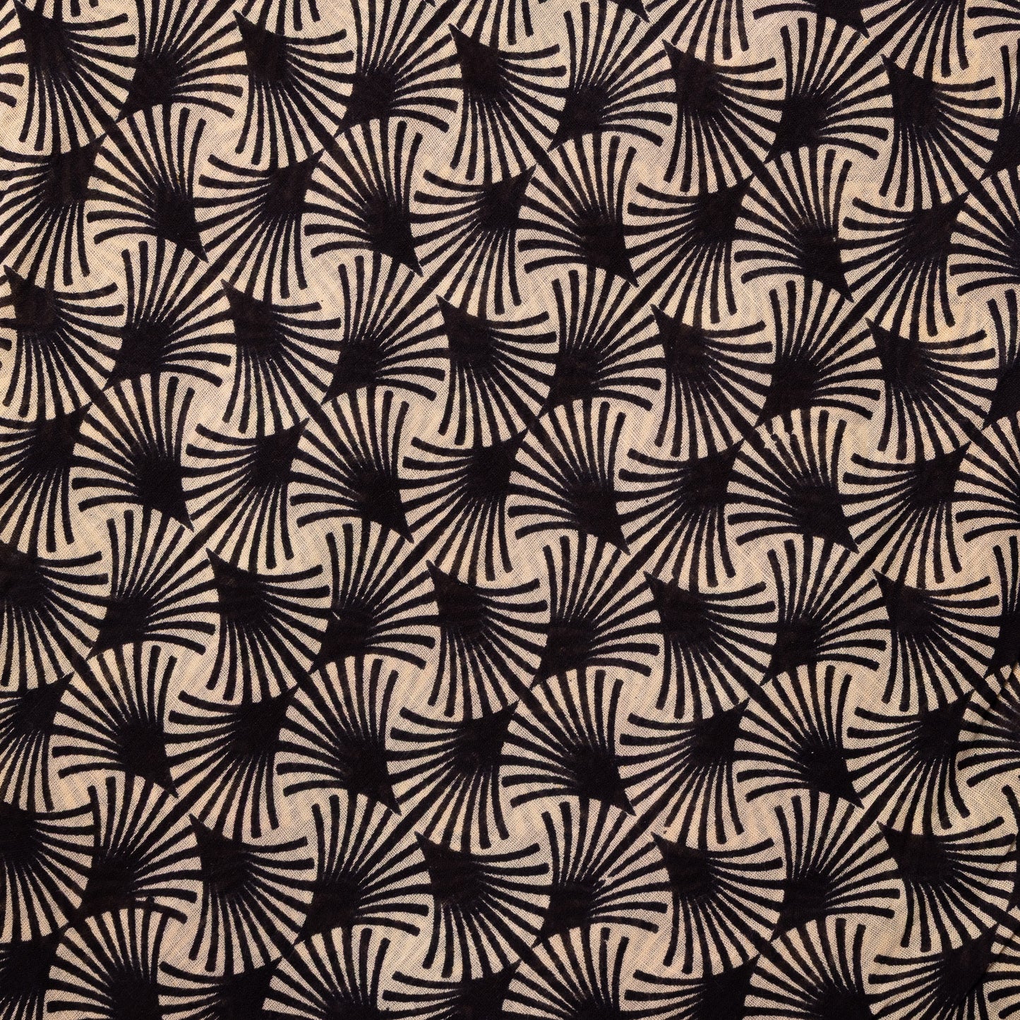 Robe courte fluide VEENA en voile de coton imprimé