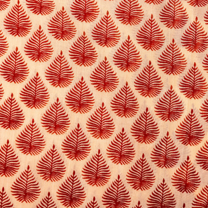 Pantalon TULSI cigarette 7/8 en voile de coton imprimé