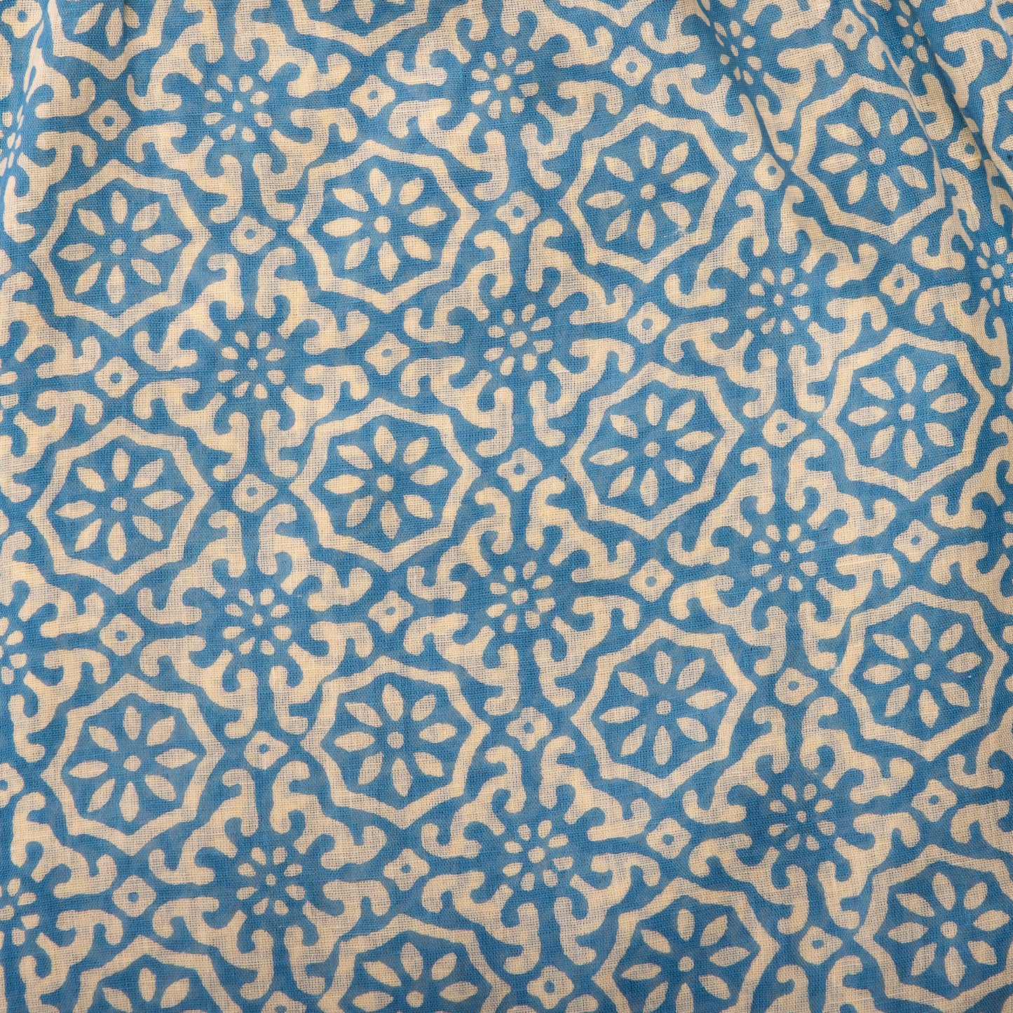 Pantalon TULSI cigarette 7/8 en voile de coton imprimé