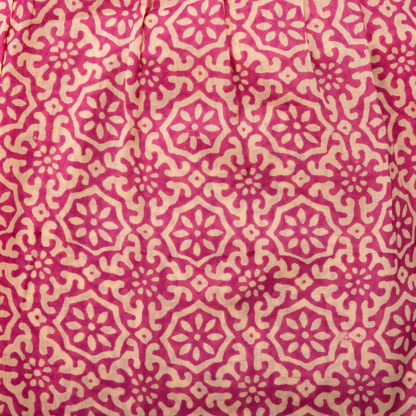 Pantalon TULSI cigarette 7/8 en voile de coton imprimé