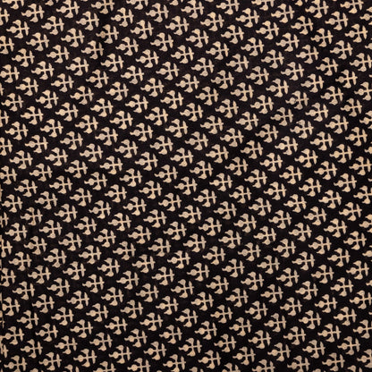 Pantalon AMITA coupe droite en voile de coton imprimé